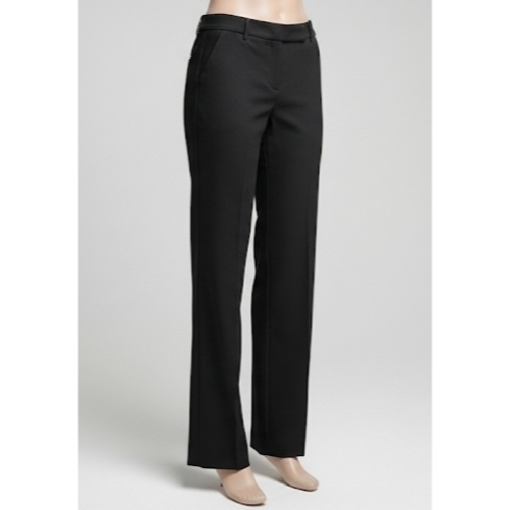 Talbots Classic Black Straight Leg Pants, 4P GUC✔️